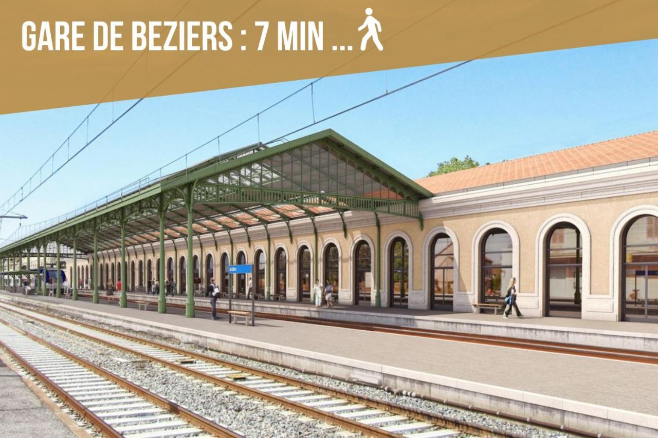 Centre Historique -Free Parking-Wifi-Netflix-Zen&Cosy-Sleepntripbeziers Διαμέρισμα Εξωτερικό φωτογραφία